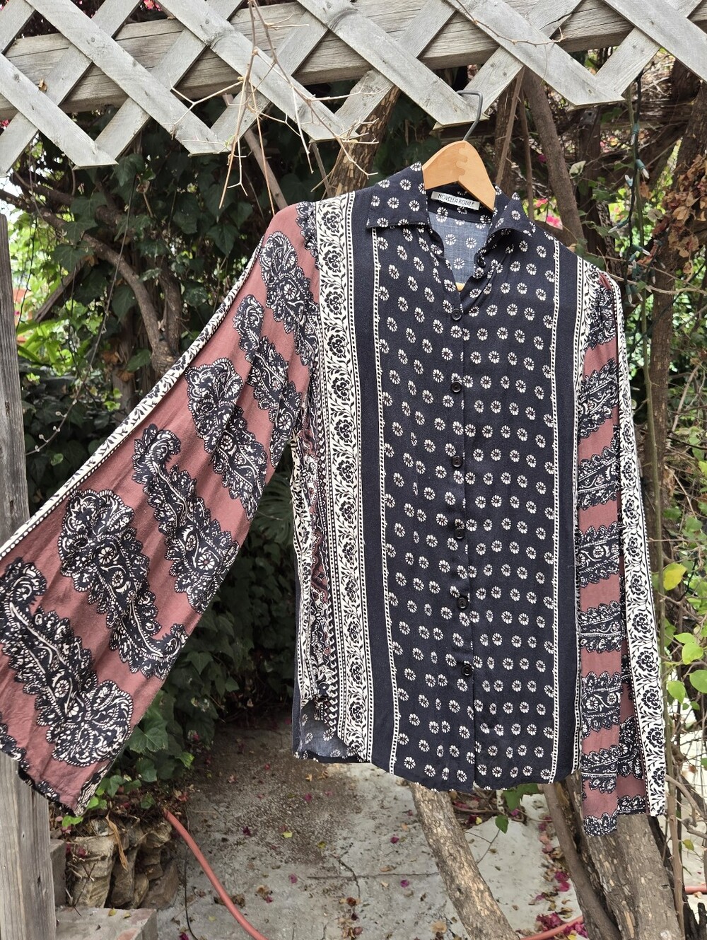 Novella Royale Boho Hippie Blouse Top S